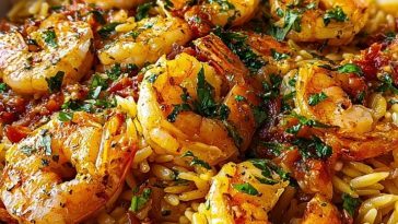 One Pot Marry Me Shrimp and Orzo Pasta