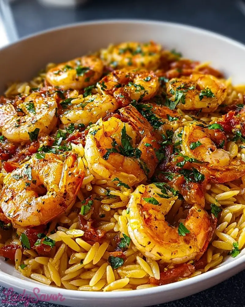 One Pot Marry Me Shrimp and Orzo Pasta