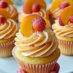 Peach Bellini Cupcakes Peach Bellini Cupcakes2