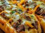 Philly Cheesesteak Cheesy Bread