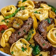 Philly Cheesesteak Tortellini