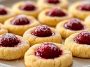 Raspberry Cheesecake Thumbprint Cookies