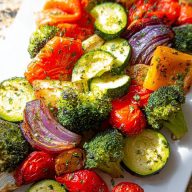 Roasted Air Fryer Vegetables