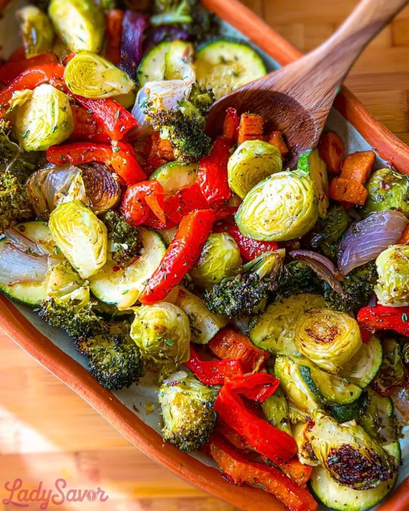 Roasted Air Fryer Vegetables Roasted Air Fryer Vegetables2
