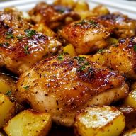 Sheet Pan Chicken and Potatoes