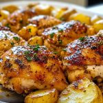 Sheet Pan Chicken and Potatoes Sheet Pan Chicken and Potatoes2