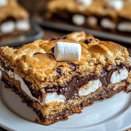 Smores Cookie Bars