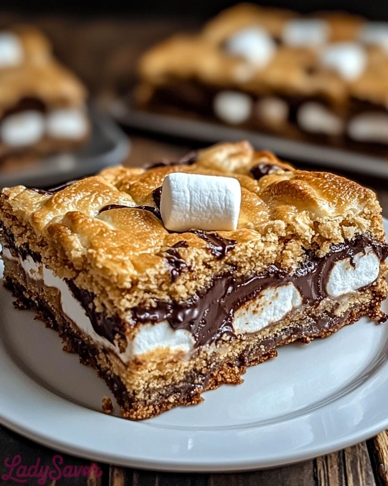 S’mores Cookie Bars Smores Cookie Bars