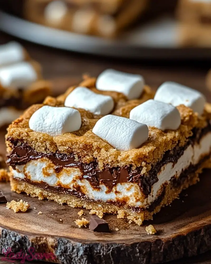 S’mores Cookie Bars Smores Cookie Bars2
