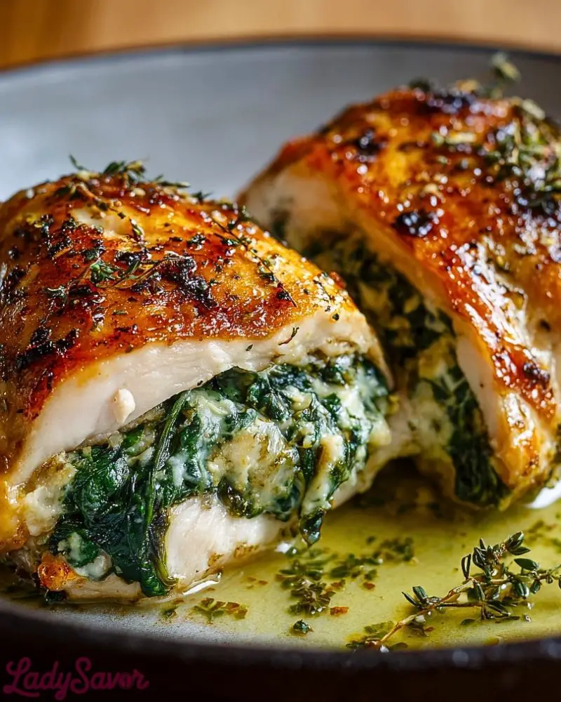 Spinach Stuffed Chicken Spinach Stuffed Chicken