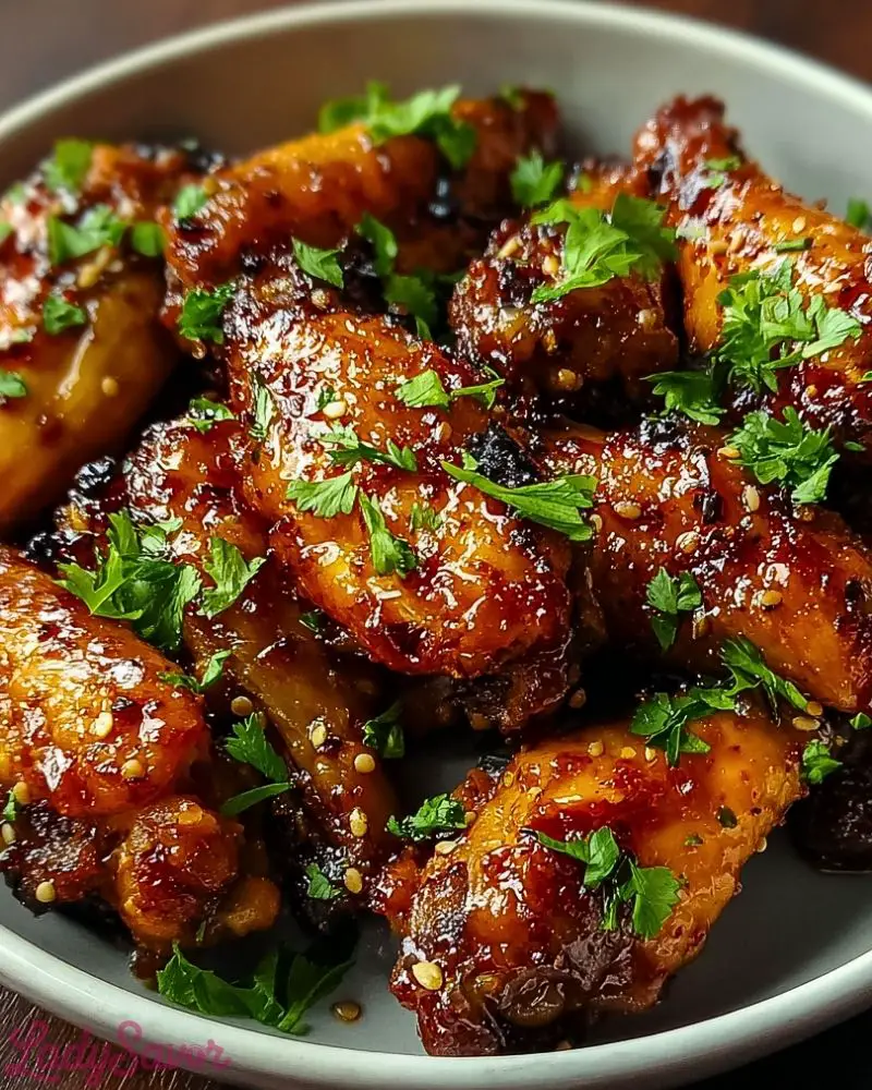 Sweet and Spicy Chicken Wings Sweet and Spicy Chicken Wings
