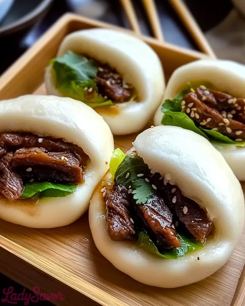 Tender Beef Bao Buns Tender Beef Bao Buns 1