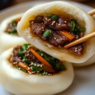 Tender Beef Bao Buns