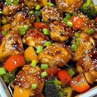 Teriyaki Chicken Sheet Pan Supper