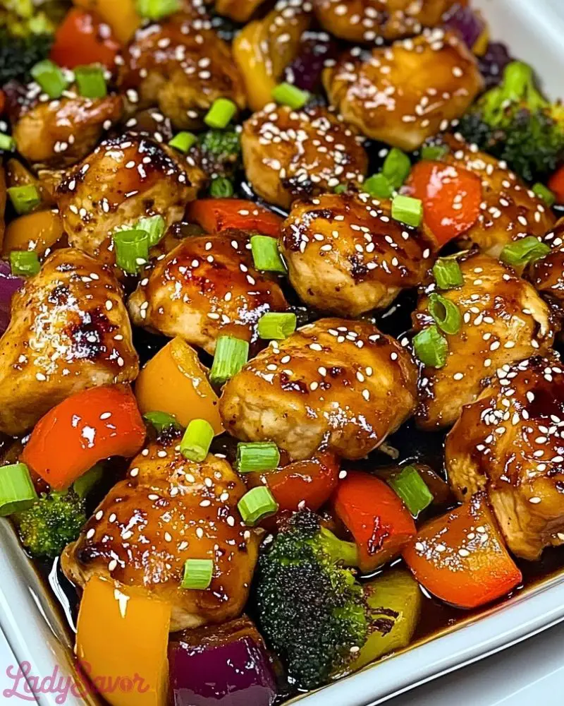 Teriyaki Chicken Sheet Pan Supper Teriyaki Chicken Sheet Pan Supper