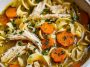 The Coziest Chicken Noodle Soup