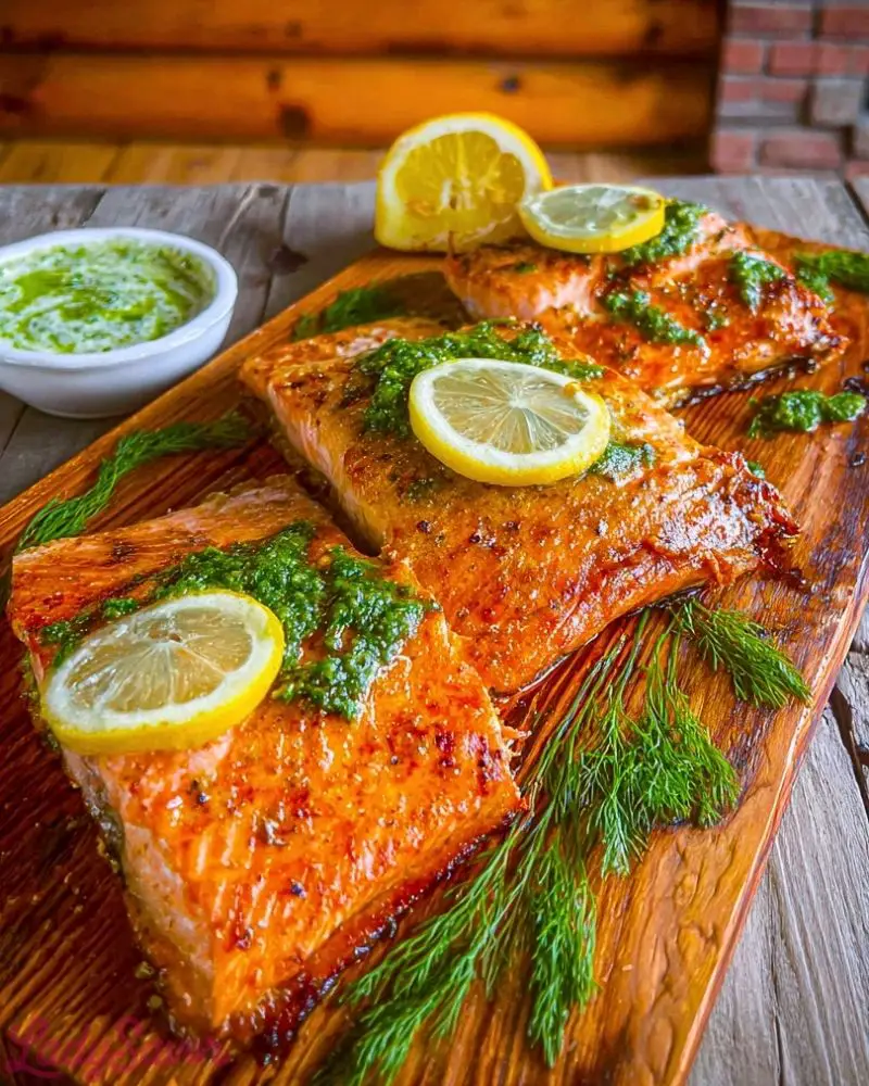 Cedar Plank Salmon Cedar Plank Salmon2