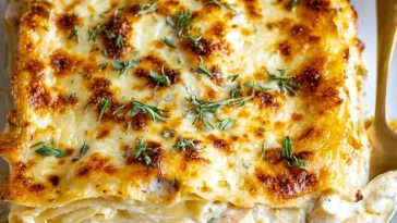 Chicken Alfredo Lasagna