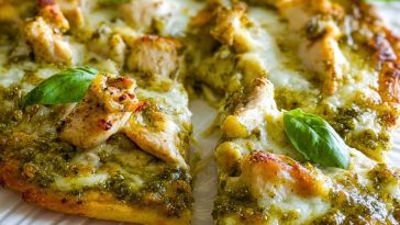 Chicken Pesto Pizza