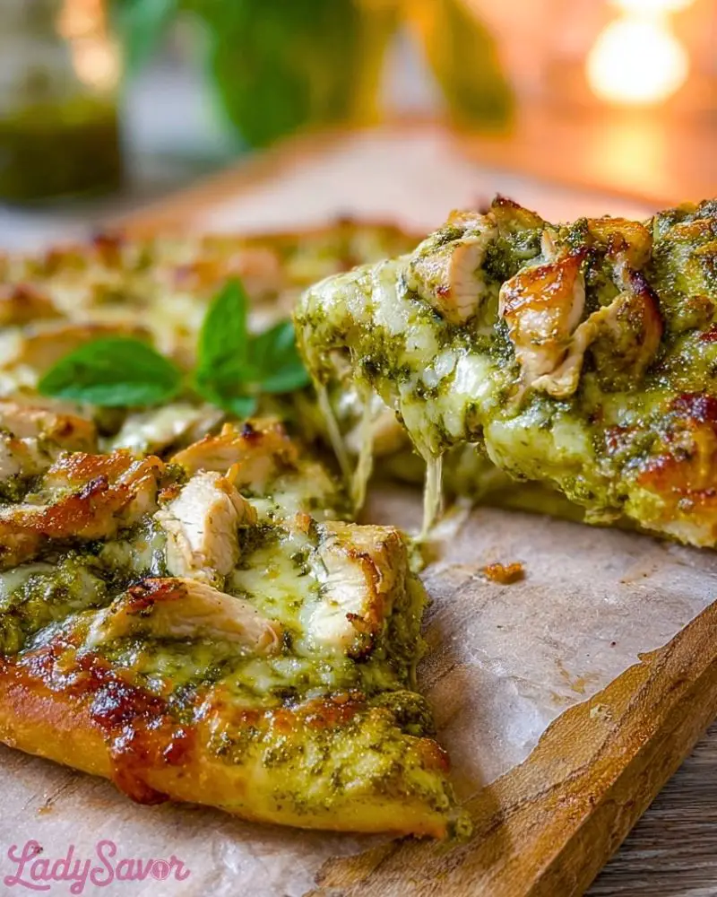 Chicken Pesto Pizza Chicken Pesto Pizza2