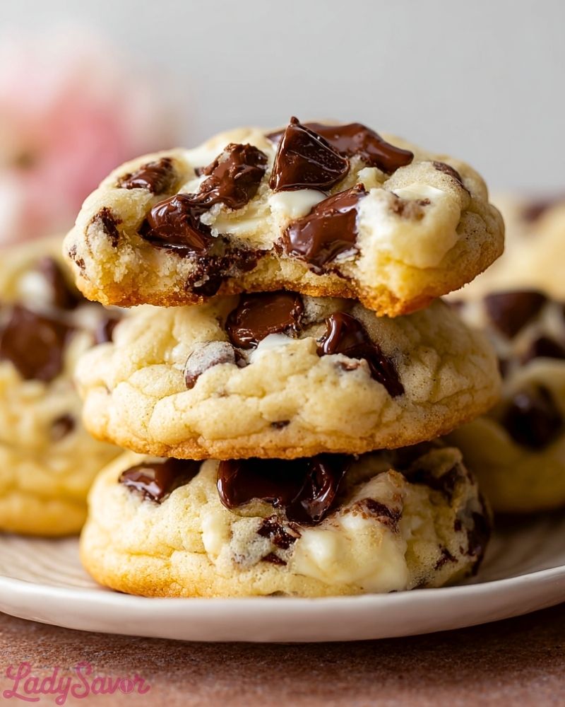 Chocolate Chip Cheesecake Cookies