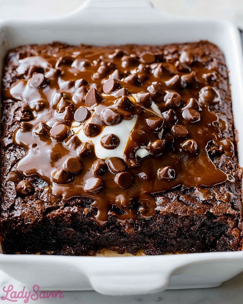 Chocolate Dump Cake