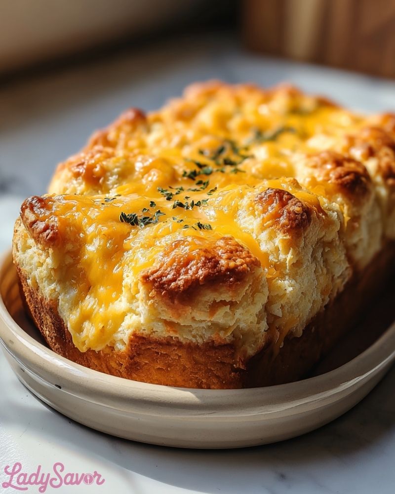 Easy Cheesy Biscuit Loaf Easy Cheesy Biscuit Loaf 1