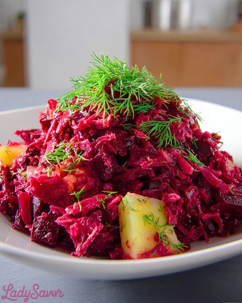 Easy Russian Beet Salad Recipe Easy Russian Beet Salad Recipe