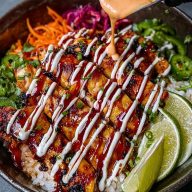Easy Sweet Chili Chicken Bowl Recipe 1