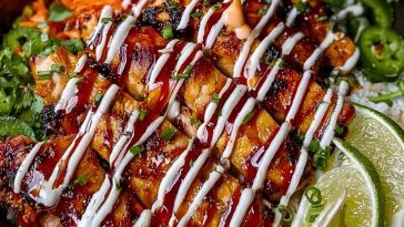Easy Sweet Chili Chicken Bowl Recipe 1