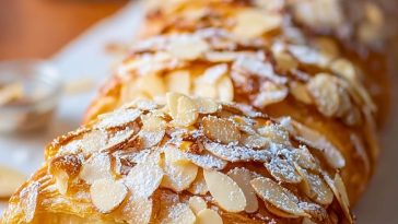 Flaky Sweet Almond Pastry