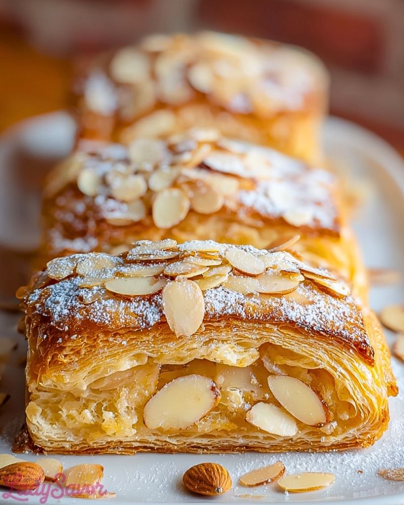 Flaky Sweet Almond Pastry Flaky Sweet Almond Pastry2