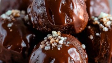 Glazed Chocolate Donut Holes