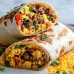 High Protein Breakfast Burritos High Protein Breakfast Burritos2