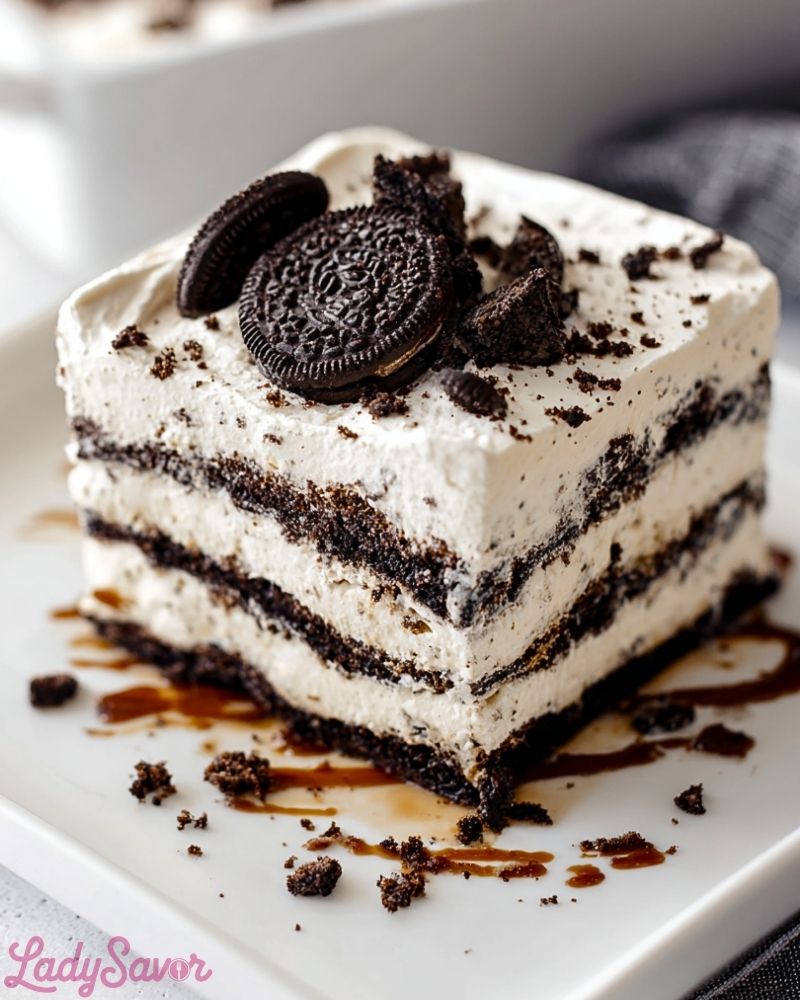 Oreo Icebox Cake Oreo Icebox Cake