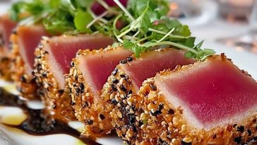 Ruths Chris Ahi Tuna