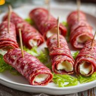 Salami Roll Ups