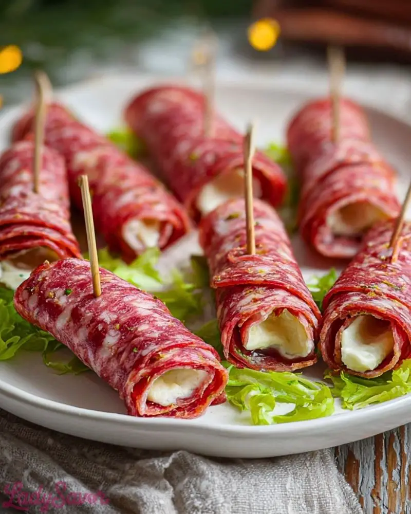 Salami Roll Ups