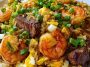 Shrimp and Steak Fried Rice