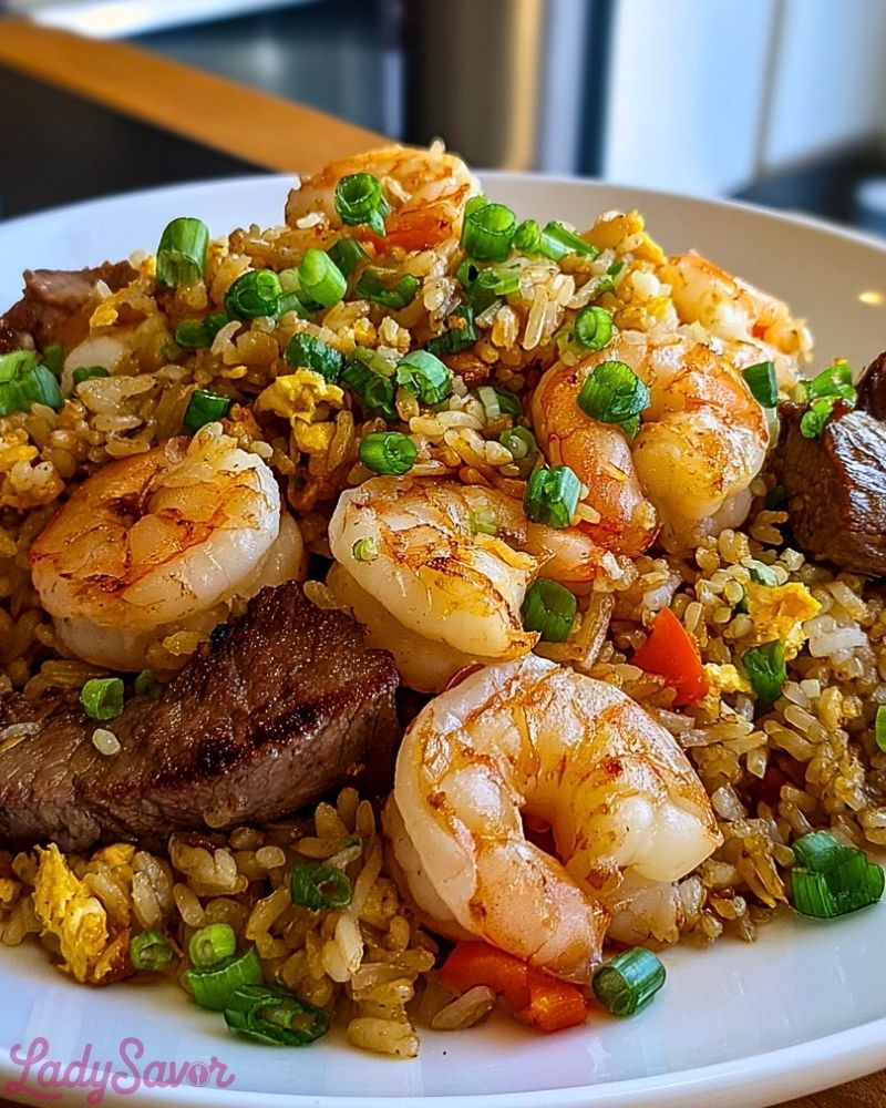 Shrimp and Steak Fried Rice Shrimp and Steak Fried Rice2