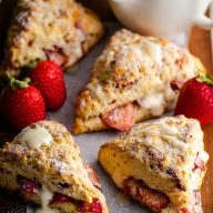 Strawberry Scones