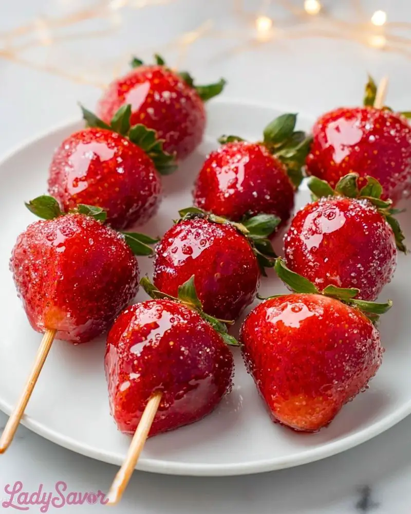 Strawberry Tanghulu Strawberry Tanghulu