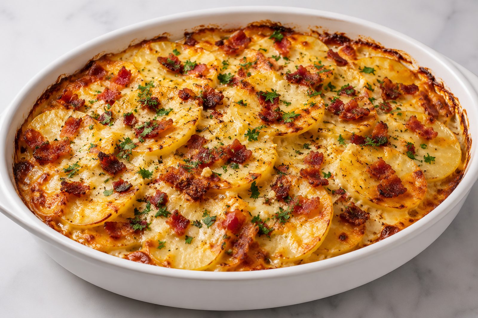 Loaded Baked Potato Casserole