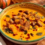 Autumn-Spiced Roasted Pumpkin Soup