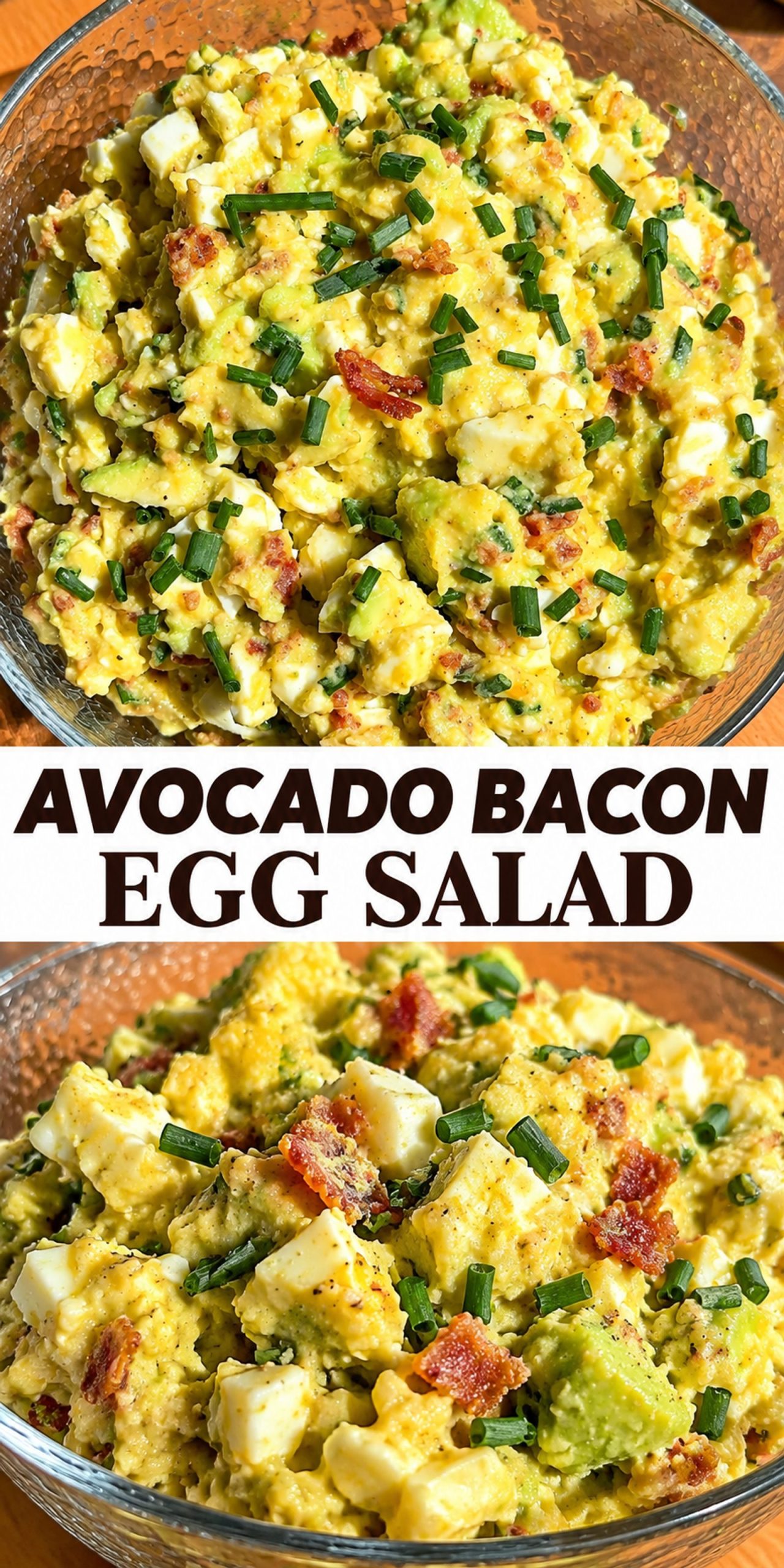 Avocado Bacon Egg Salad