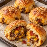 Bacon Cheeseburger Biscuit Bombs