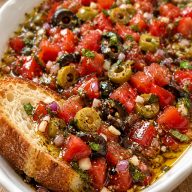 Balsamic Tomato Bread Dip