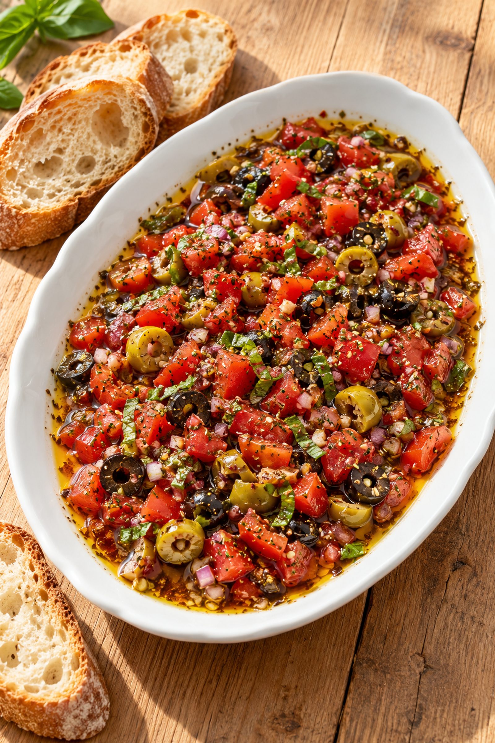 Balsamic Tomato Bread Dip