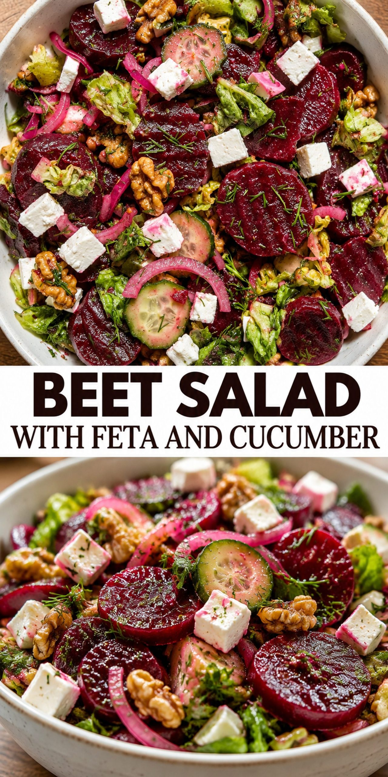 Beet Salad with Feta and Cucumber Beet Salad with Feta and Cucumber
