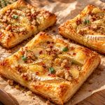 Brie And Pear Puff Pastry Tart